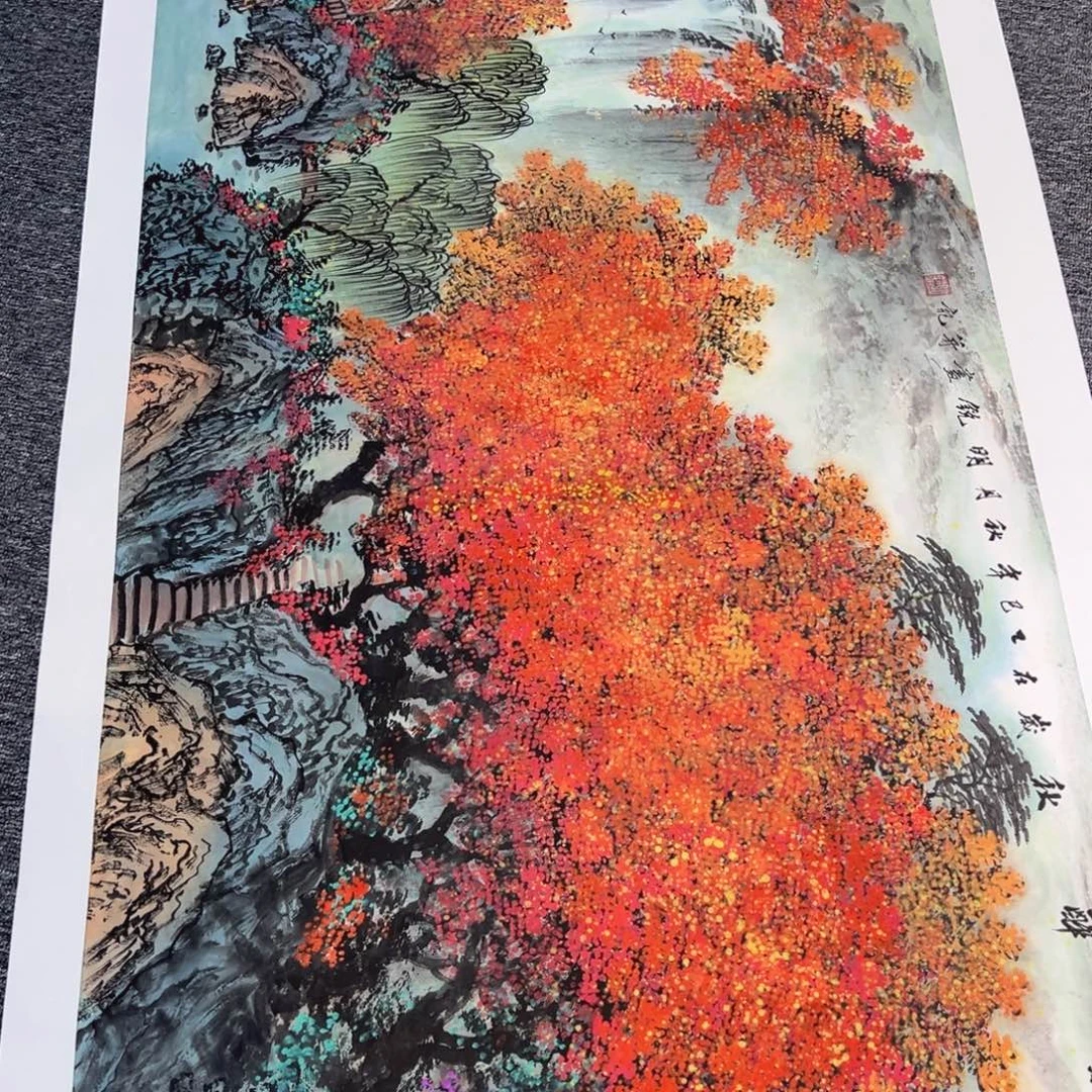 手绘作品今天这个价赚钱吗