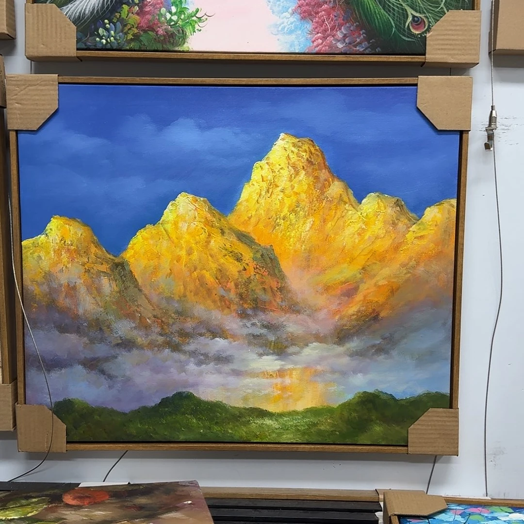 油画5060油画作品展作品展作品入选