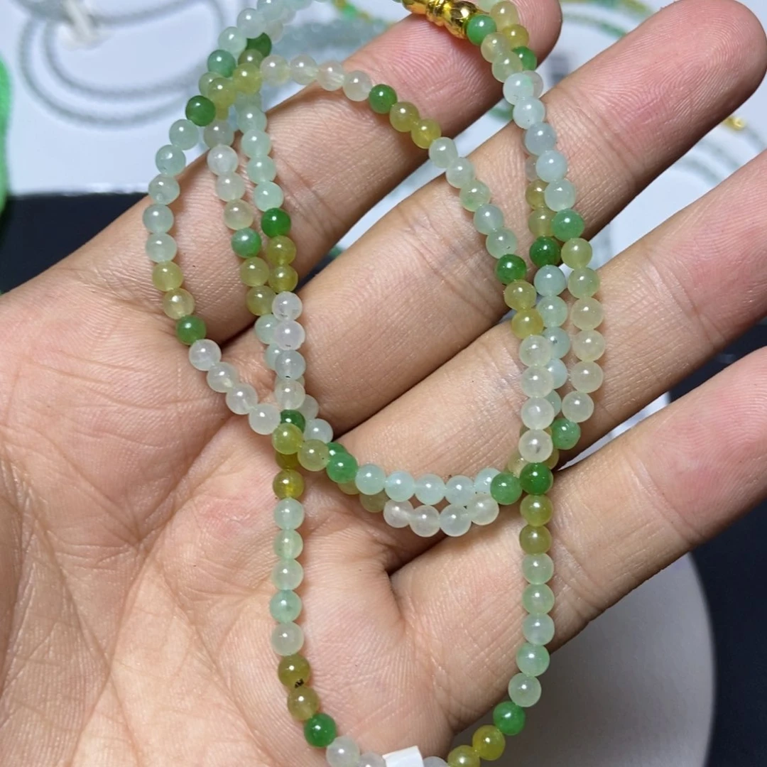 定制翡翠未镶嵌缅甸翡翠a货卡3.8