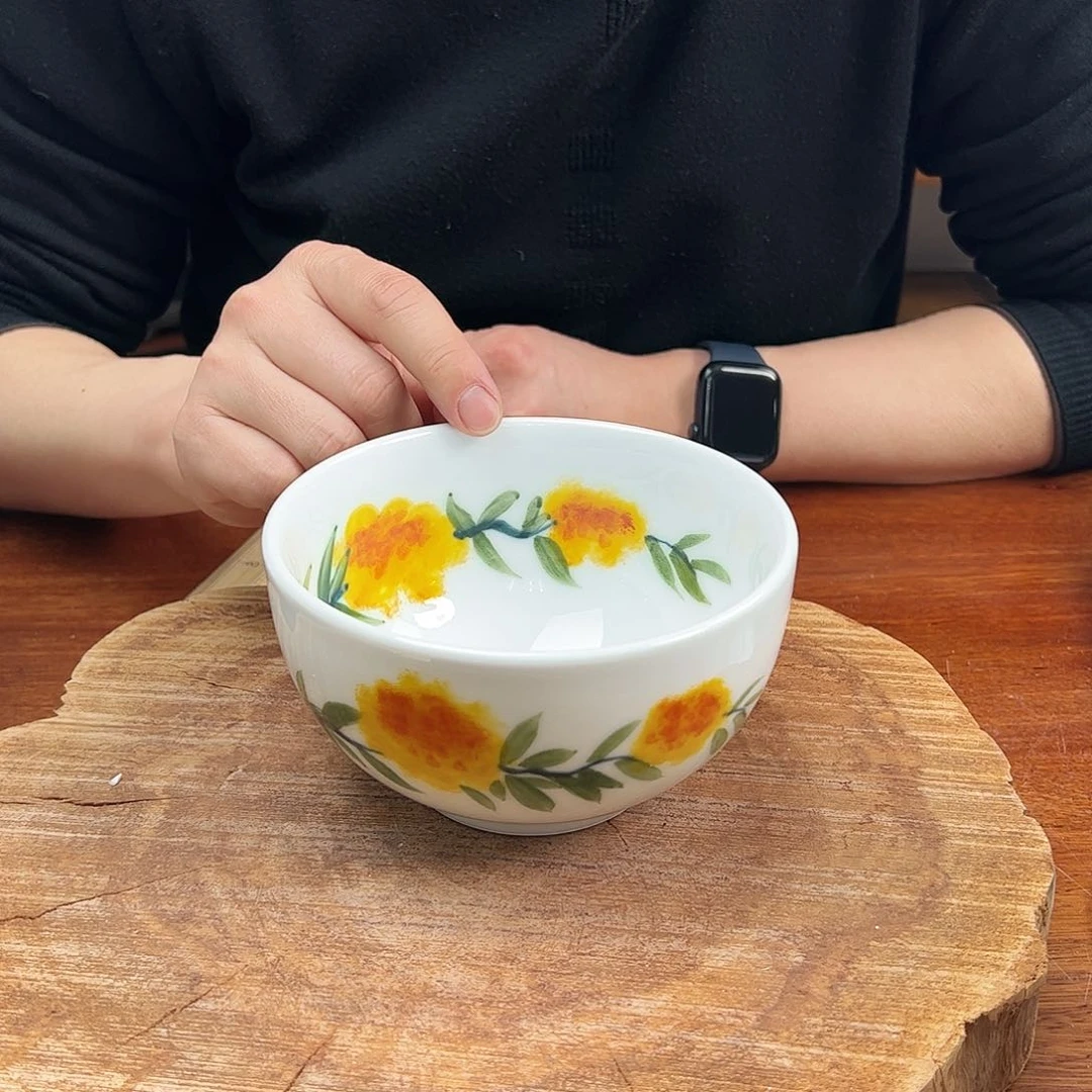 瓷片景德镇陶瓷手工手绘制作