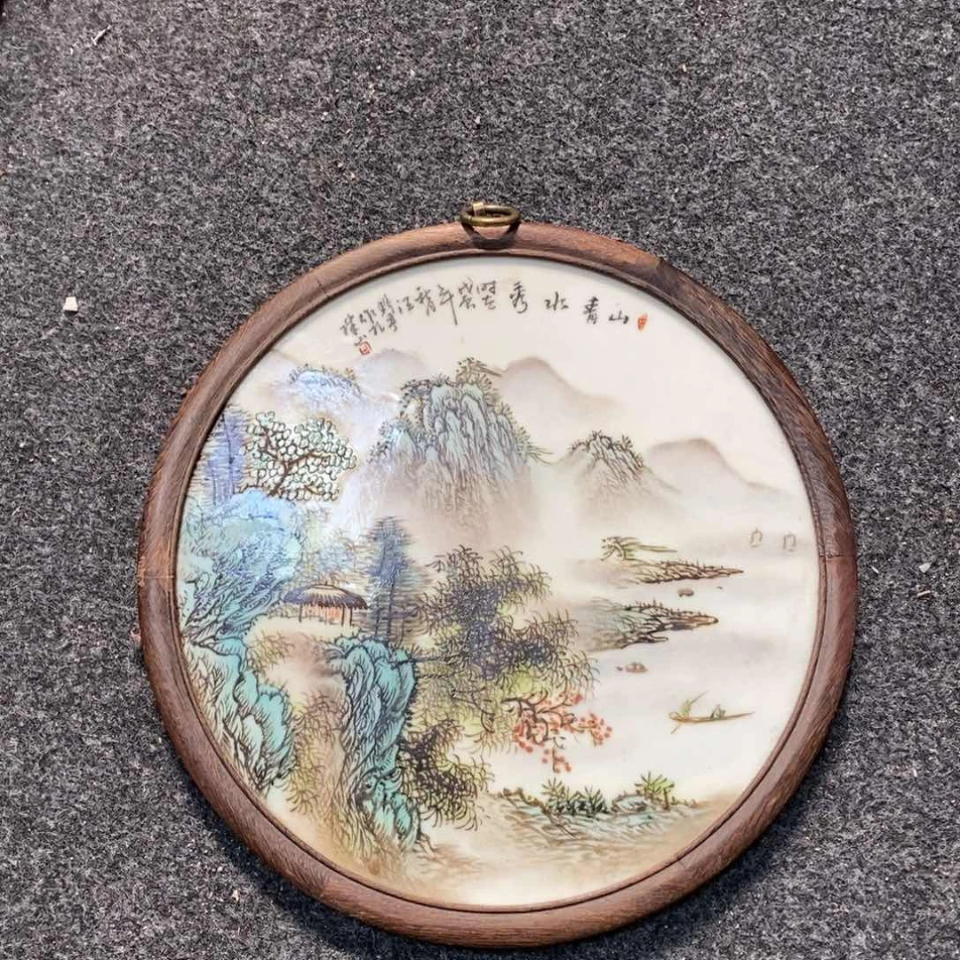 用***4瓷30*30*1景德镇瓷板画柴窑烧制