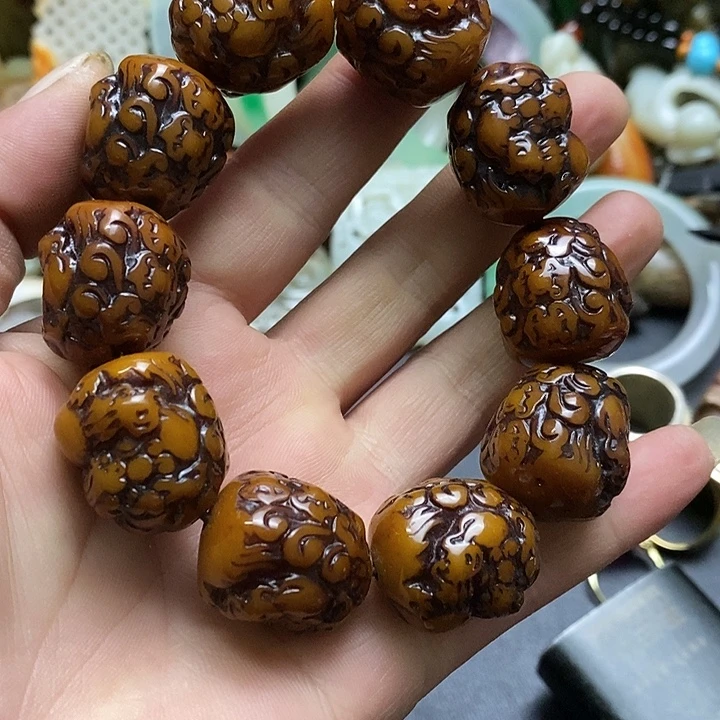 吊坠白玉菩提挂件