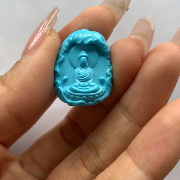 绿松石未镶嵌配饰