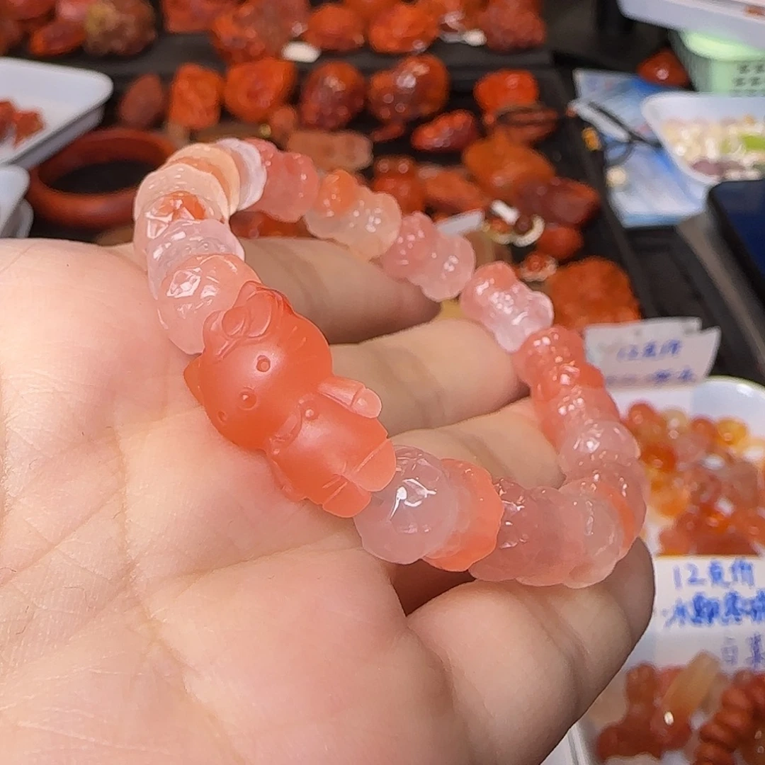 吊坠(不含链)未镶嵌南红玛瑙