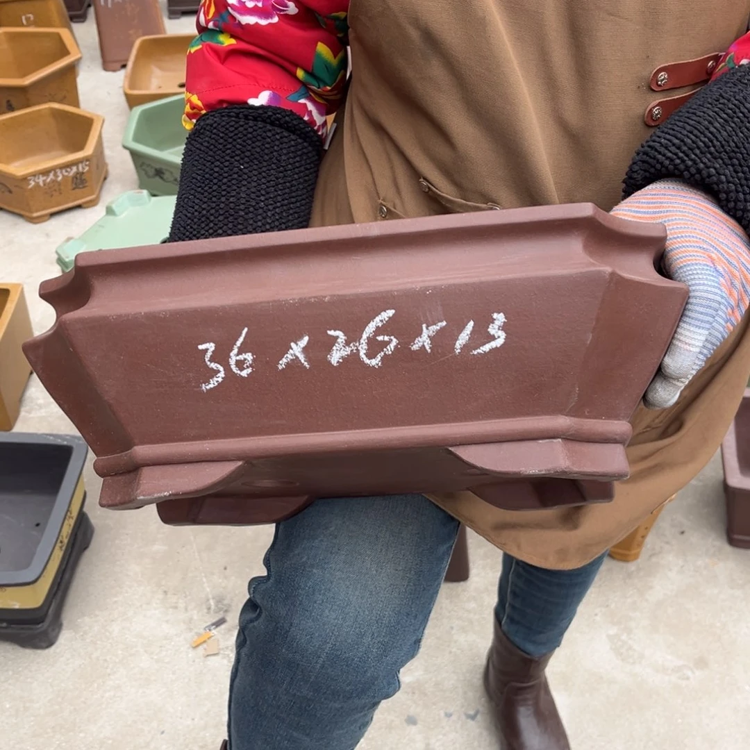 紫砂花盆盆景艺术