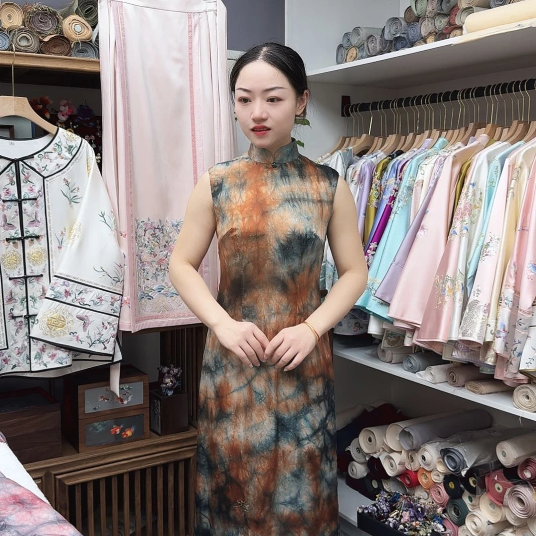 特炸旗袍2胸围92衣长123
