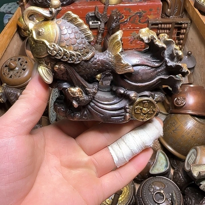 铜材质文玩摆件装饰