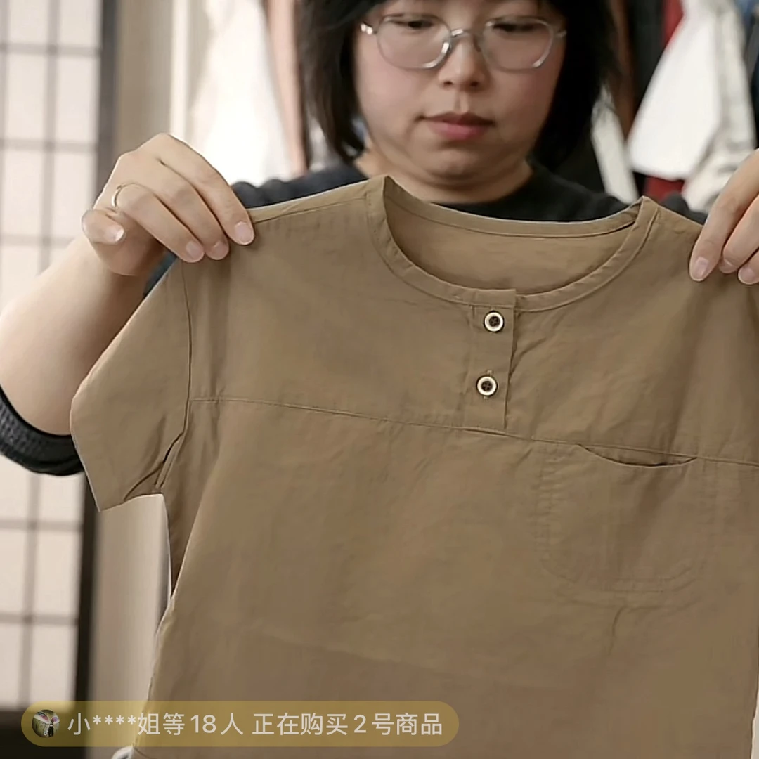 儿童韩版棉麻短袖衬衫
