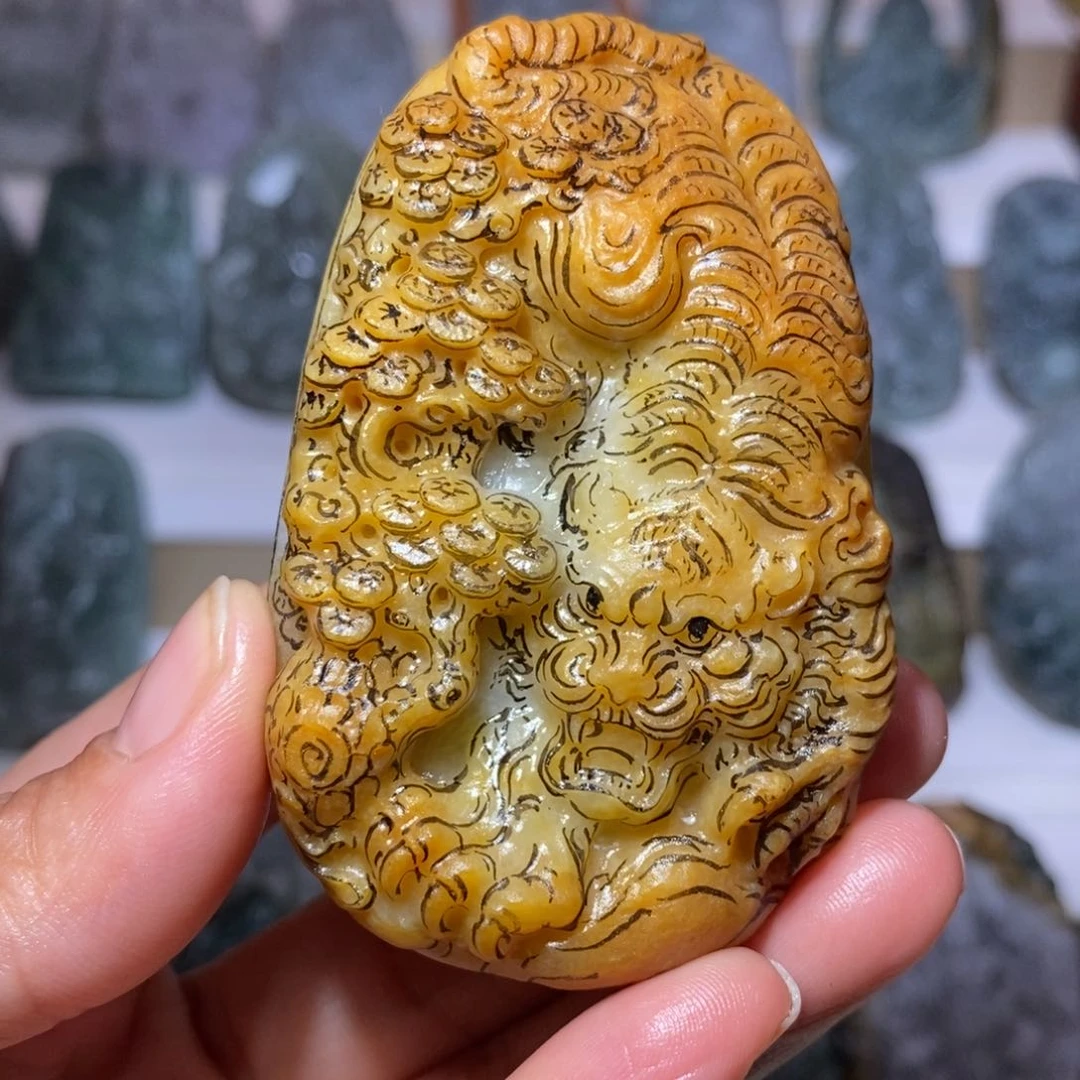 未镶嵌定制翡翠虎