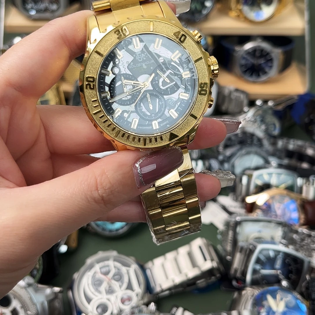 Springdrive机芯镀金帆布