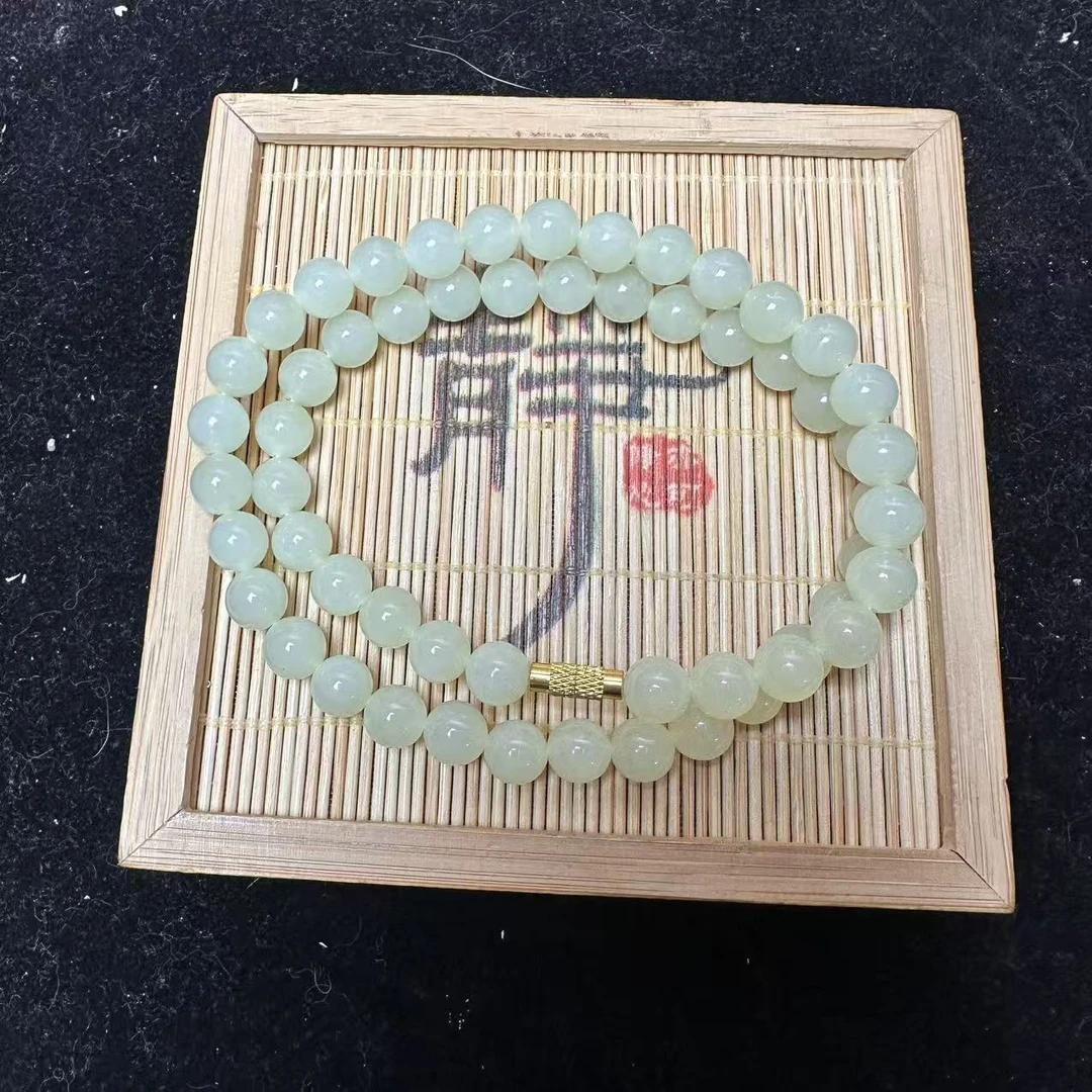 和田玉黄口项链（卡8）0000