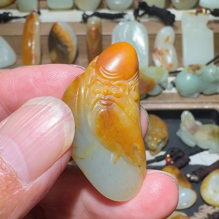 吊坠(不含链)未镶嵌和田玉