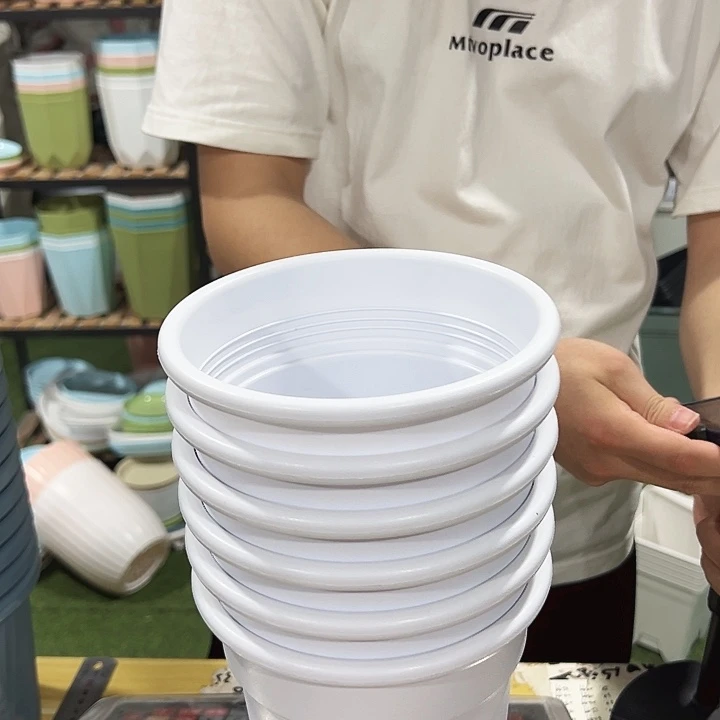 翻边口16高18白色无托100只