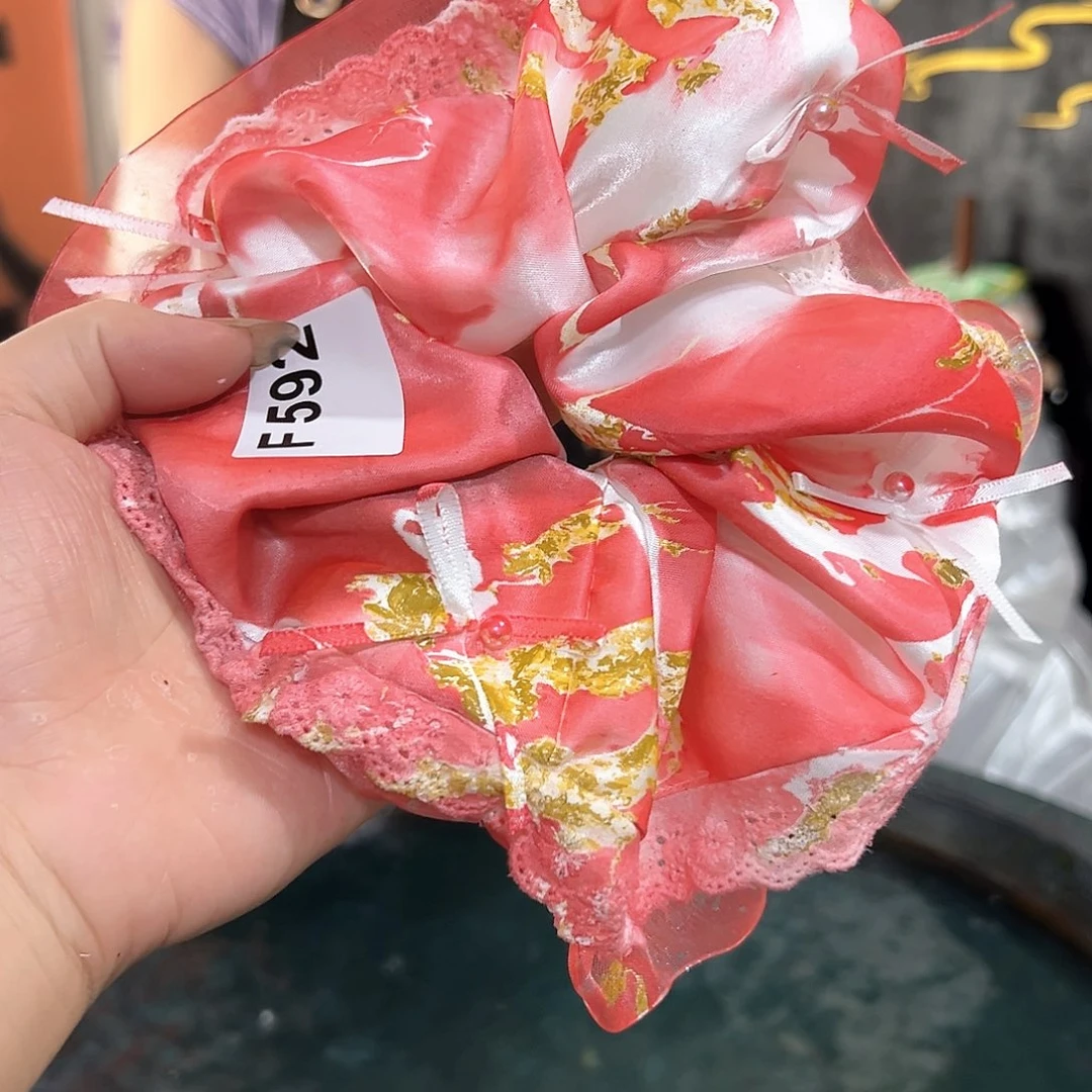 592大蕾丝发圈手作