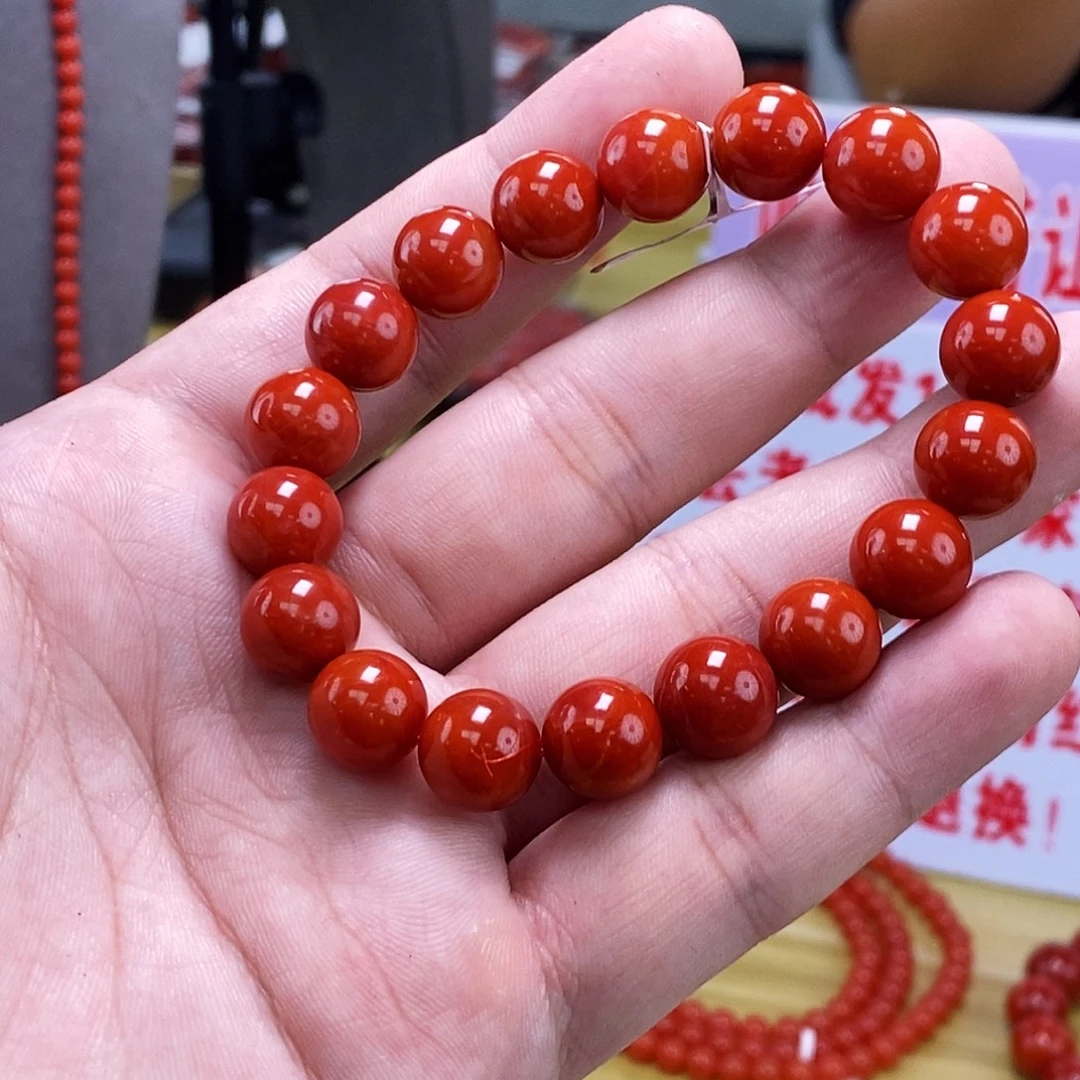 南红玛瑙多样式发一未镶嵌11mm+