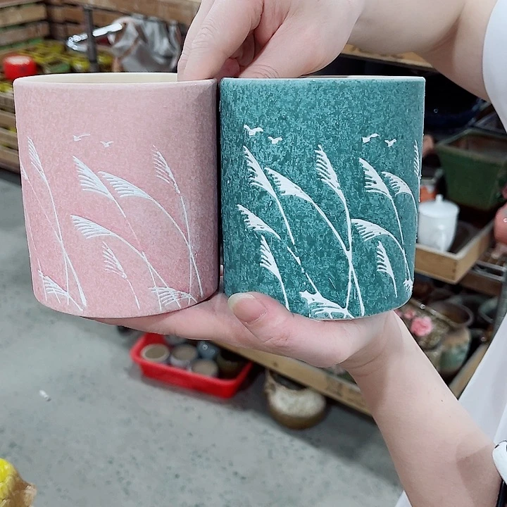 有孔，凑10元包邮陶瓷花盆发货！