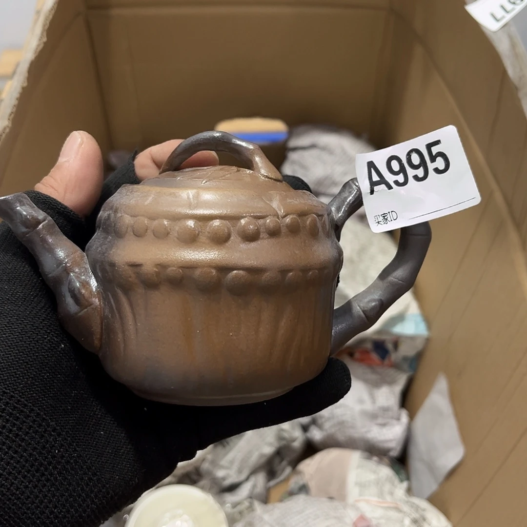 瓷片茶摆件工艺品摆件666