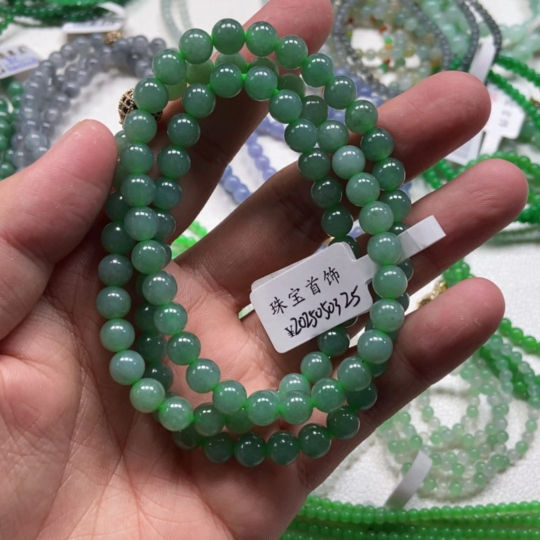 未镶嵌手链翡翠缅甸翡翠a货卡7.3