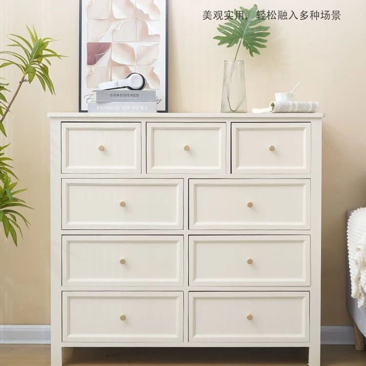 实木九斗柜大容量客厅柜
