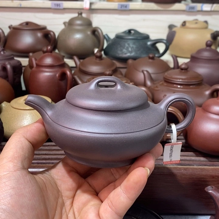 何***悟茶壶紫砂精工制作