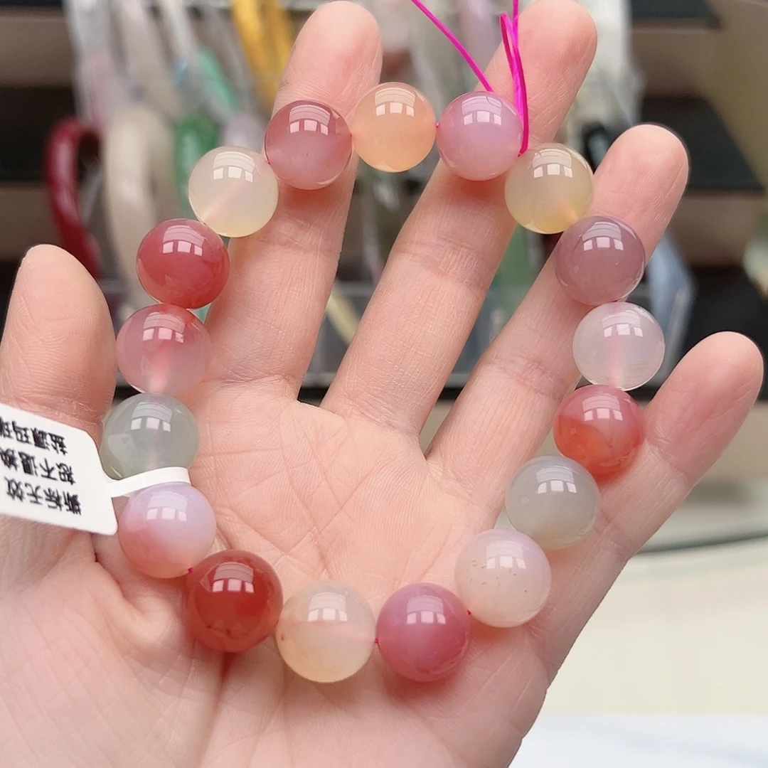 玛瑙/玉髓合金手链