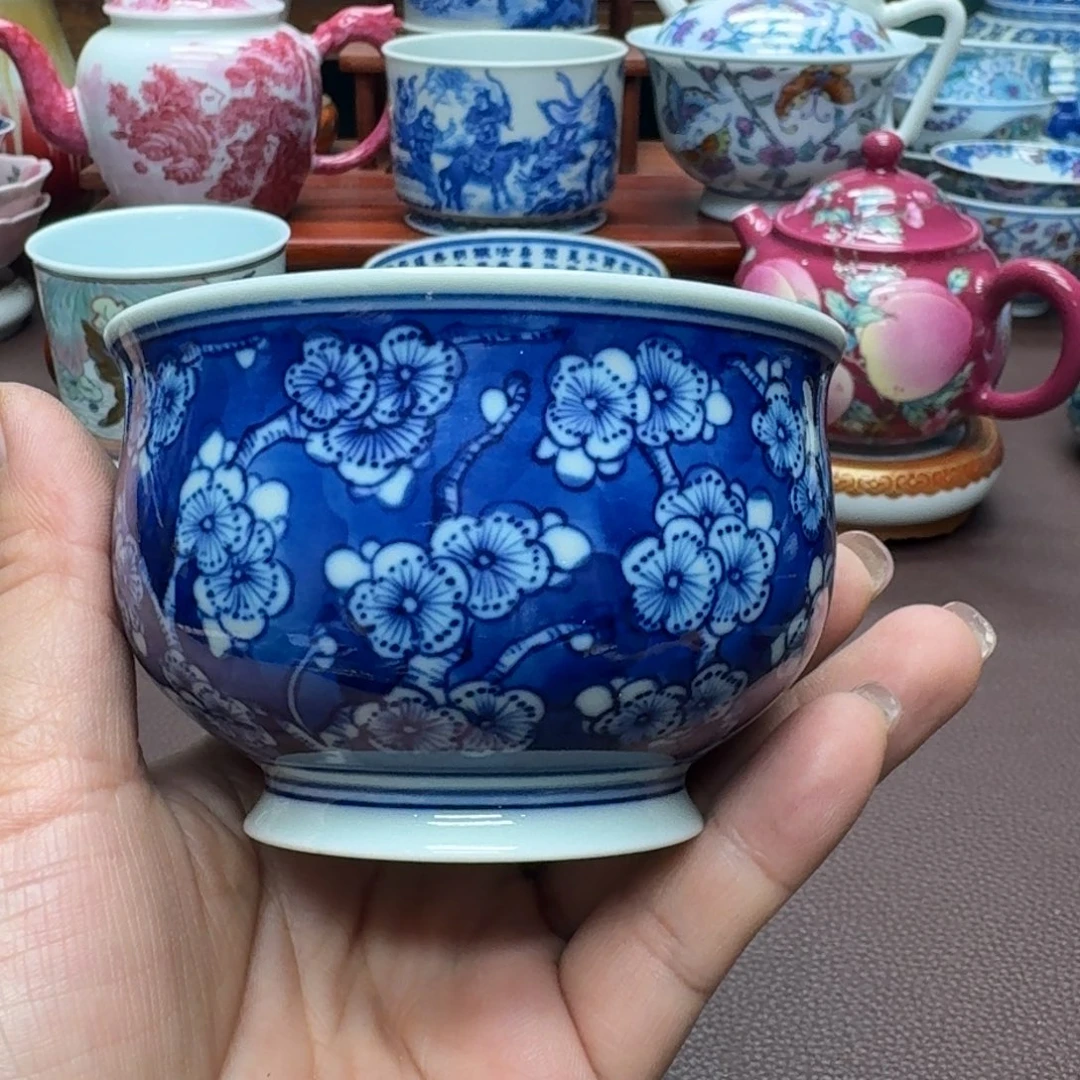 瓷片景德镇仿古手工制作精品展示