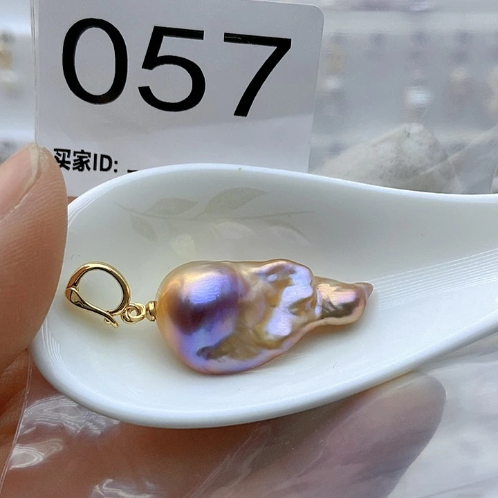 淡水珍珠颈饰银S925镶嵌