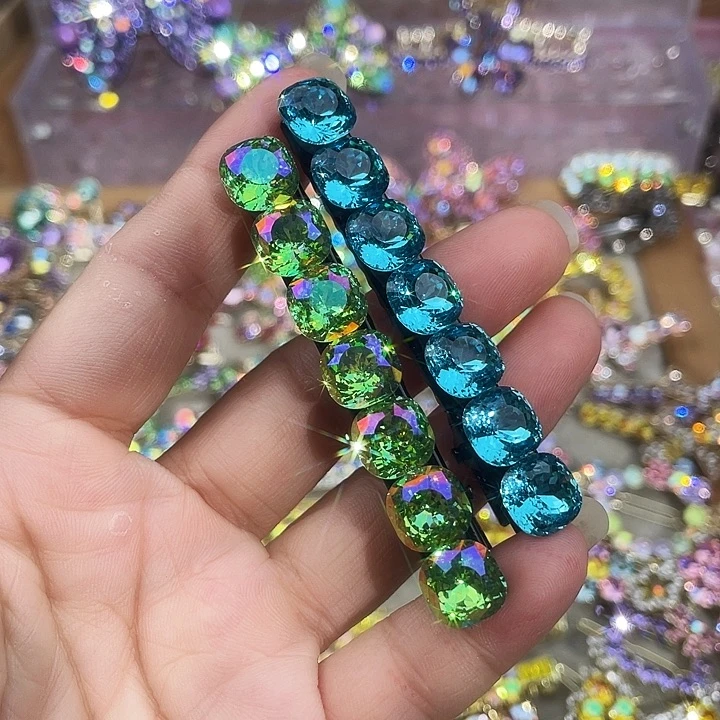 皮质铁合金边夹了