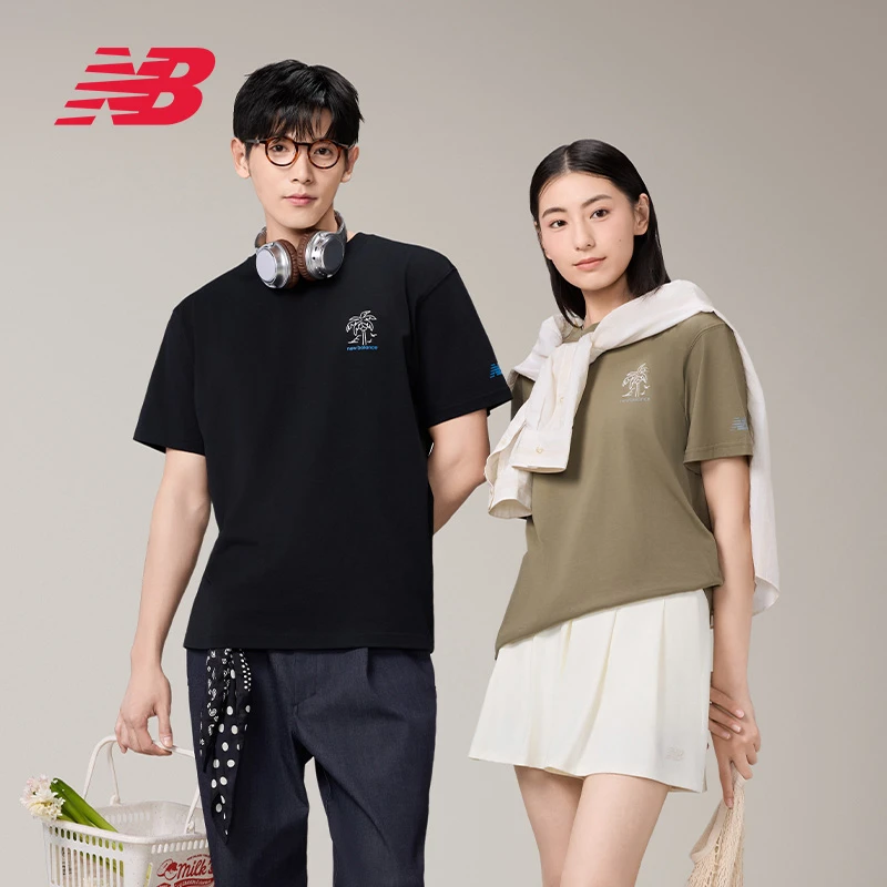 【跑者美学】New Balance 官方25夏新款男圆领T恤短袖AMT52385