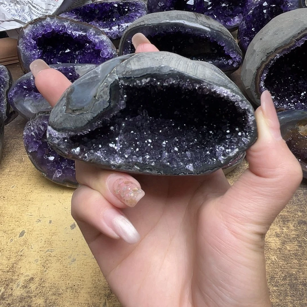 未镶嵌大型摆件（非配饰）紫晶