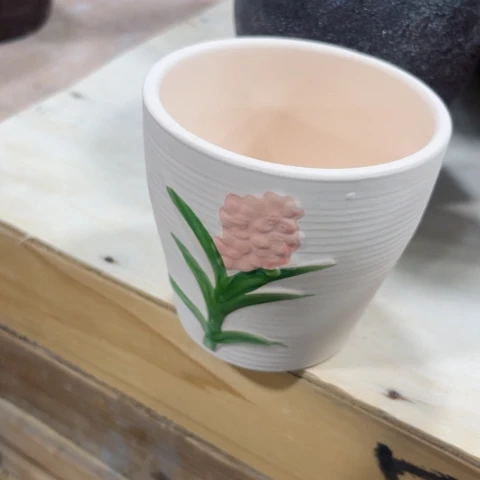 陶瓷新年快乐都是福利盆各位姐姐