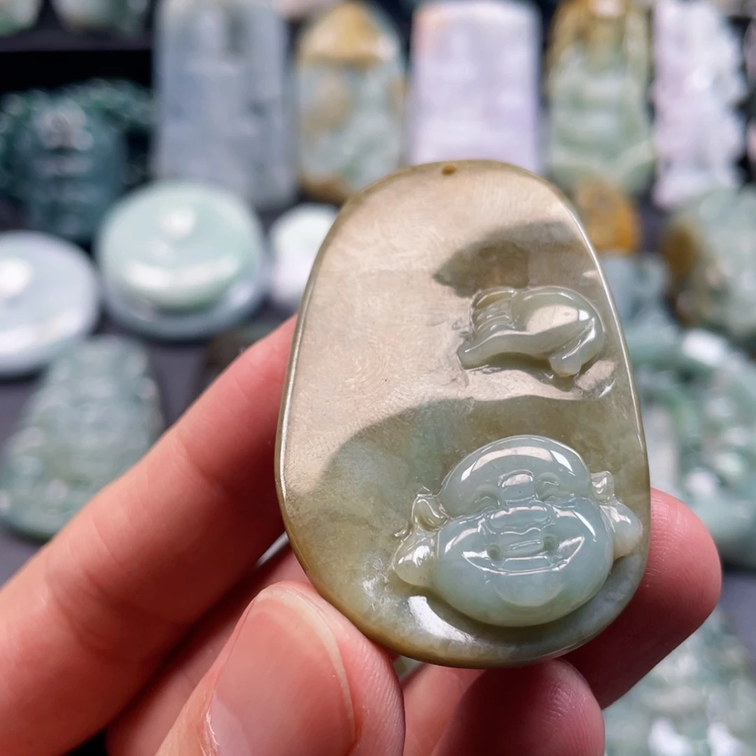 颈饰未镶嵌翡翠翡翠16