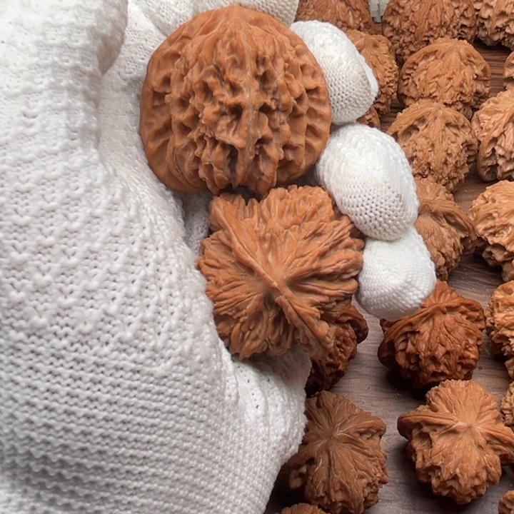 —***—吊坠文玩核桃45四座楼