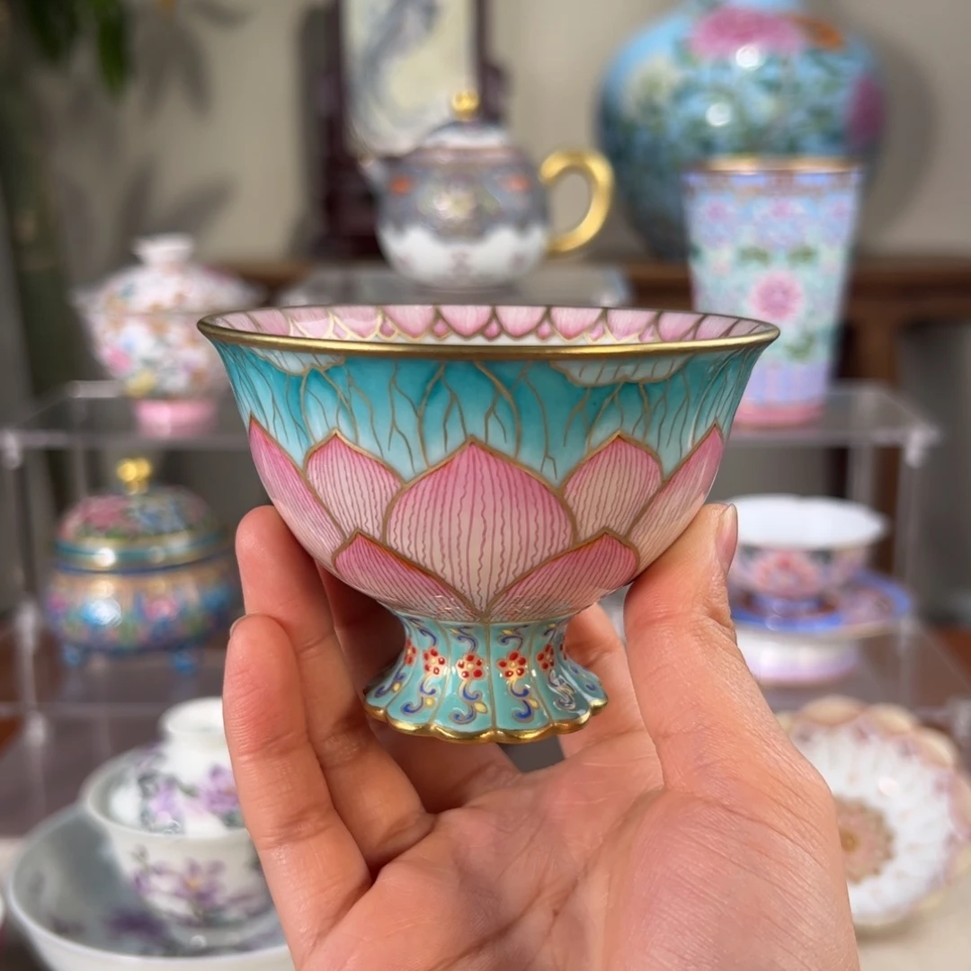 纯手工手绘 高端茶器