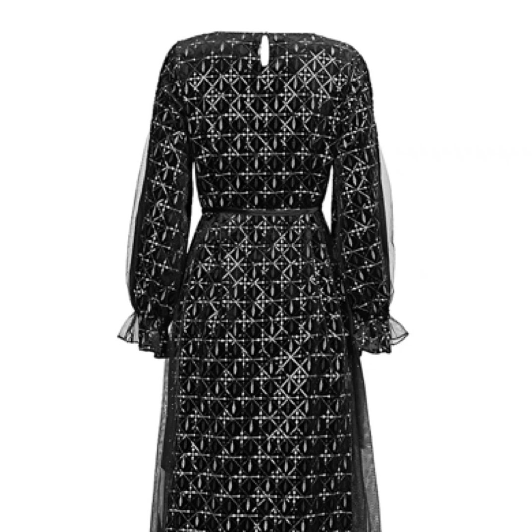 圣迪奥秋冬设计师法式轻奢气质连衣裙S244Z1248