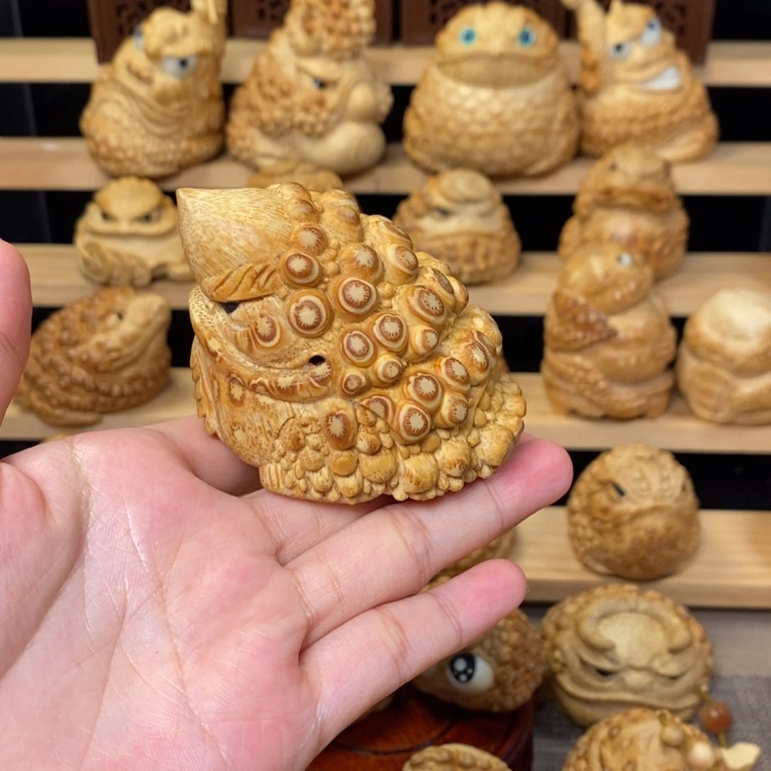 香榧木竹根雕作品欣赏