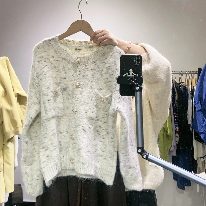 【闪购商品】杏色开衫