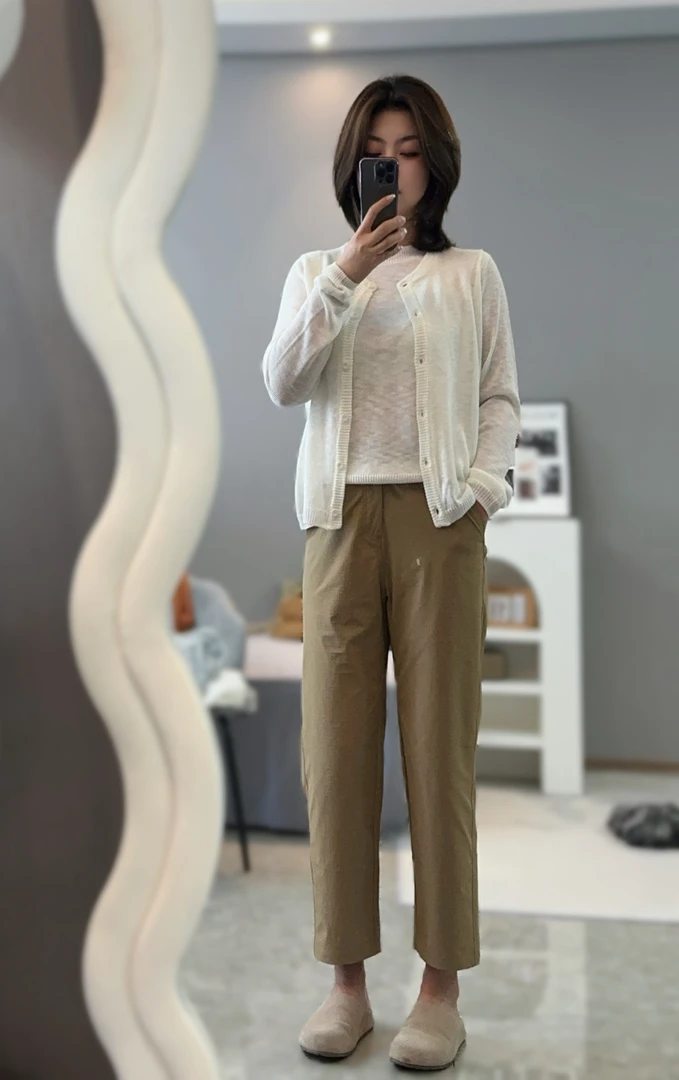 【美含推荐】经典夏日清爽甜豆休闲裤