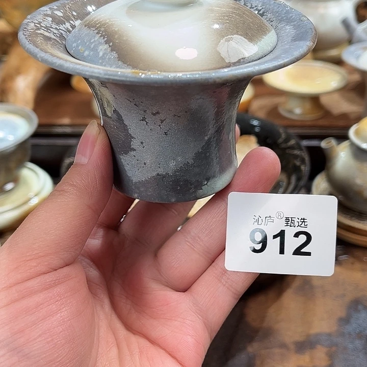 沁庐柴窑古法柴烧全手工茶具