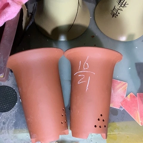 紫砂花盆紫砂等珍贵