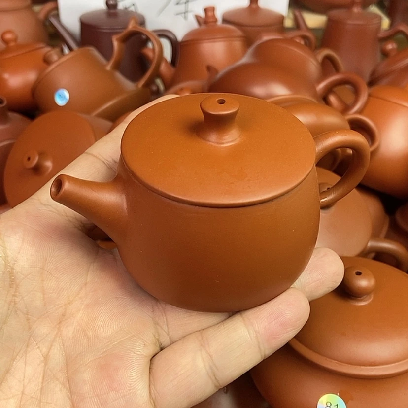 【闪购商品】茶壶朱泥100c c