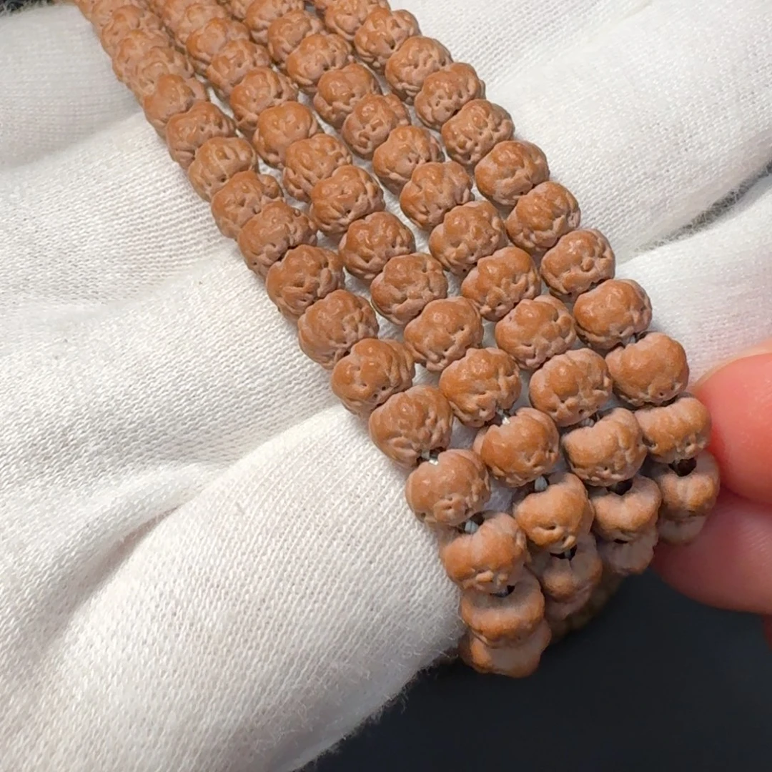 ˃***猫金刚菩提吊坠原桩佛手108