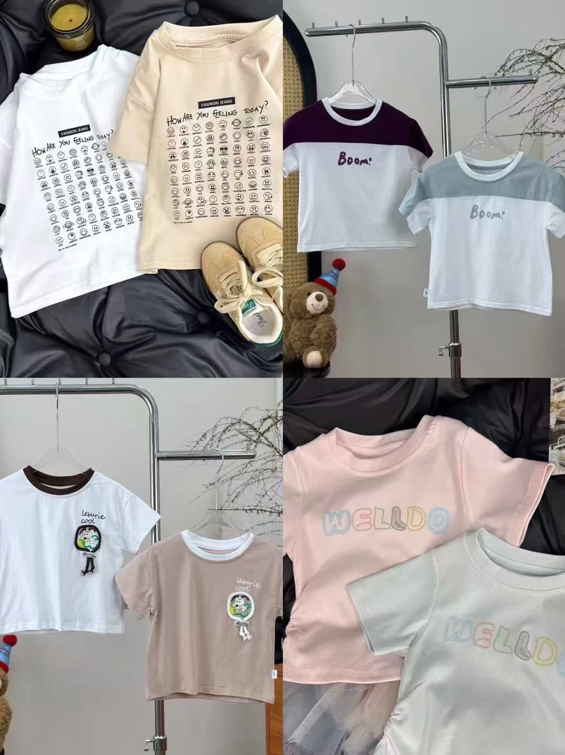 QIULI 五件百百棉T恤