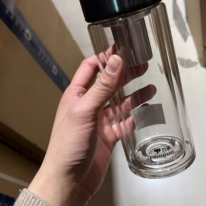 v265-70+340ml双层 杯套 绿