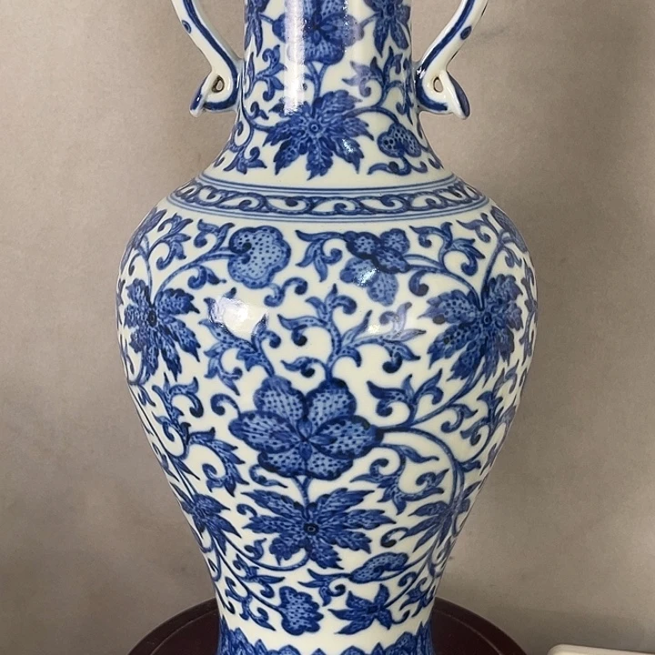舍***5青花瓷赏评摆件高端