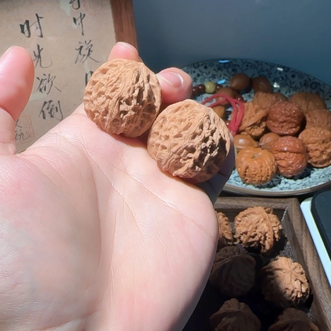 吊坠文玩核桃全品凤凰岭平顶闷尖狮子头