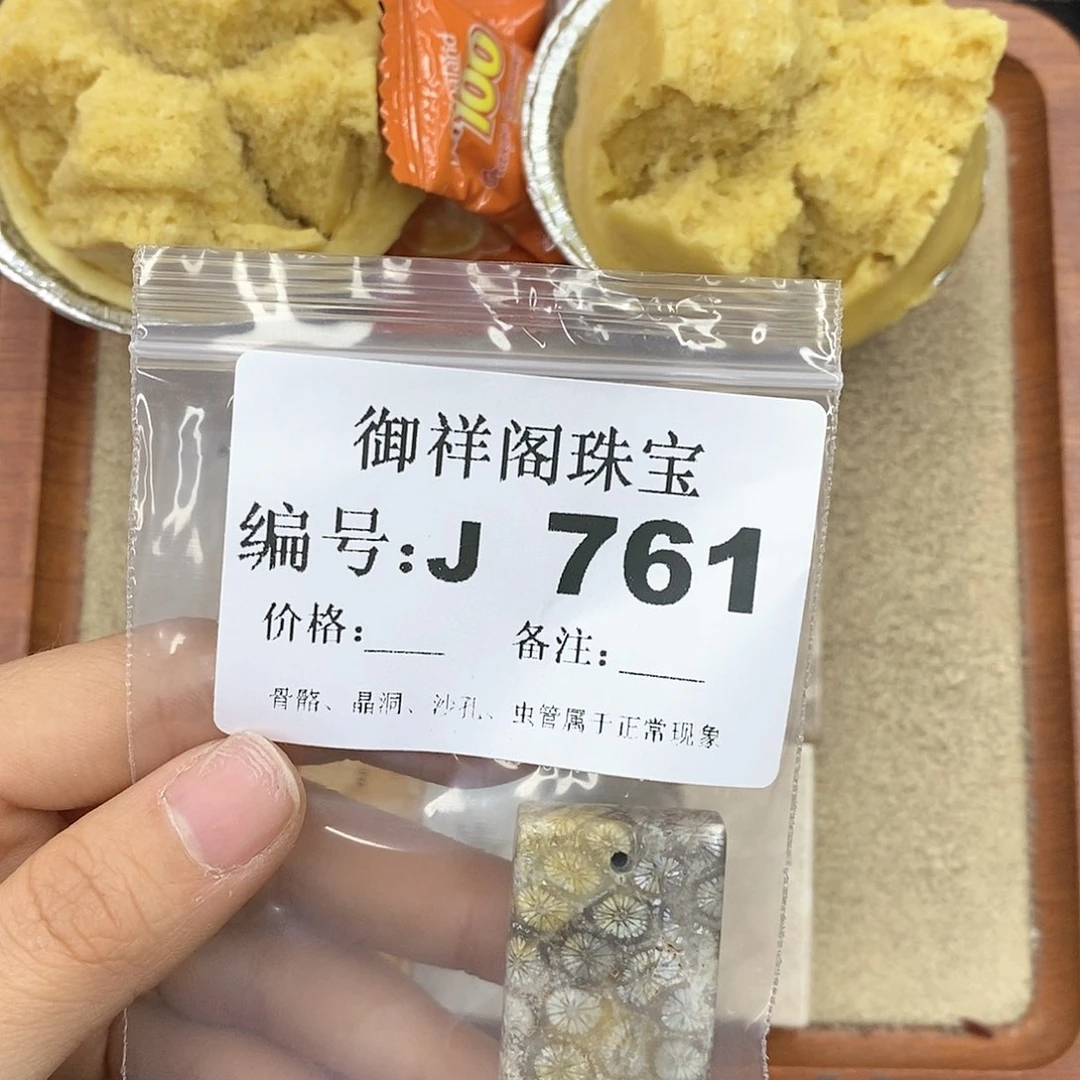 硅化珊瑚（珊瑚玉）颈饰未镶嵌一**?