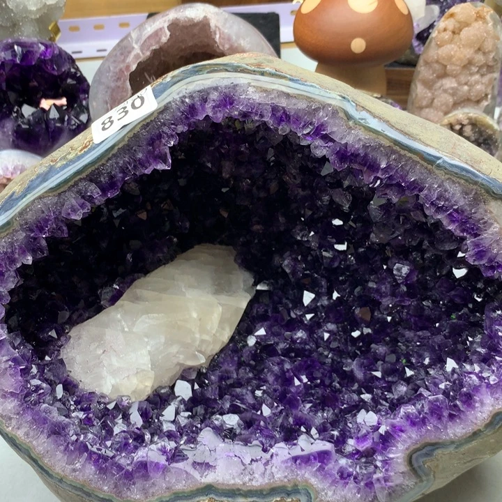 没***Y未镶嵌大型摆件（非配饰）紫晶