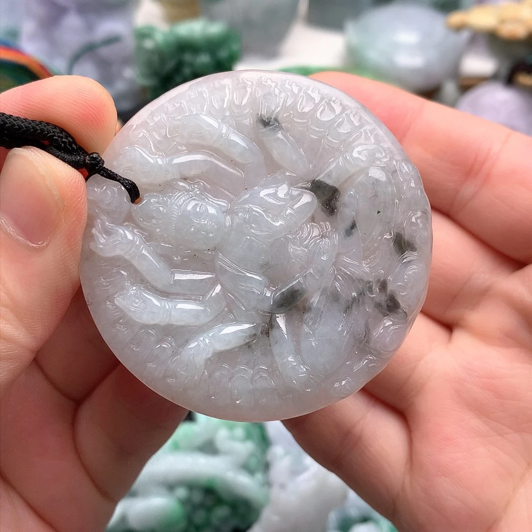 吊坠(不含链)未镶嵌翡翠