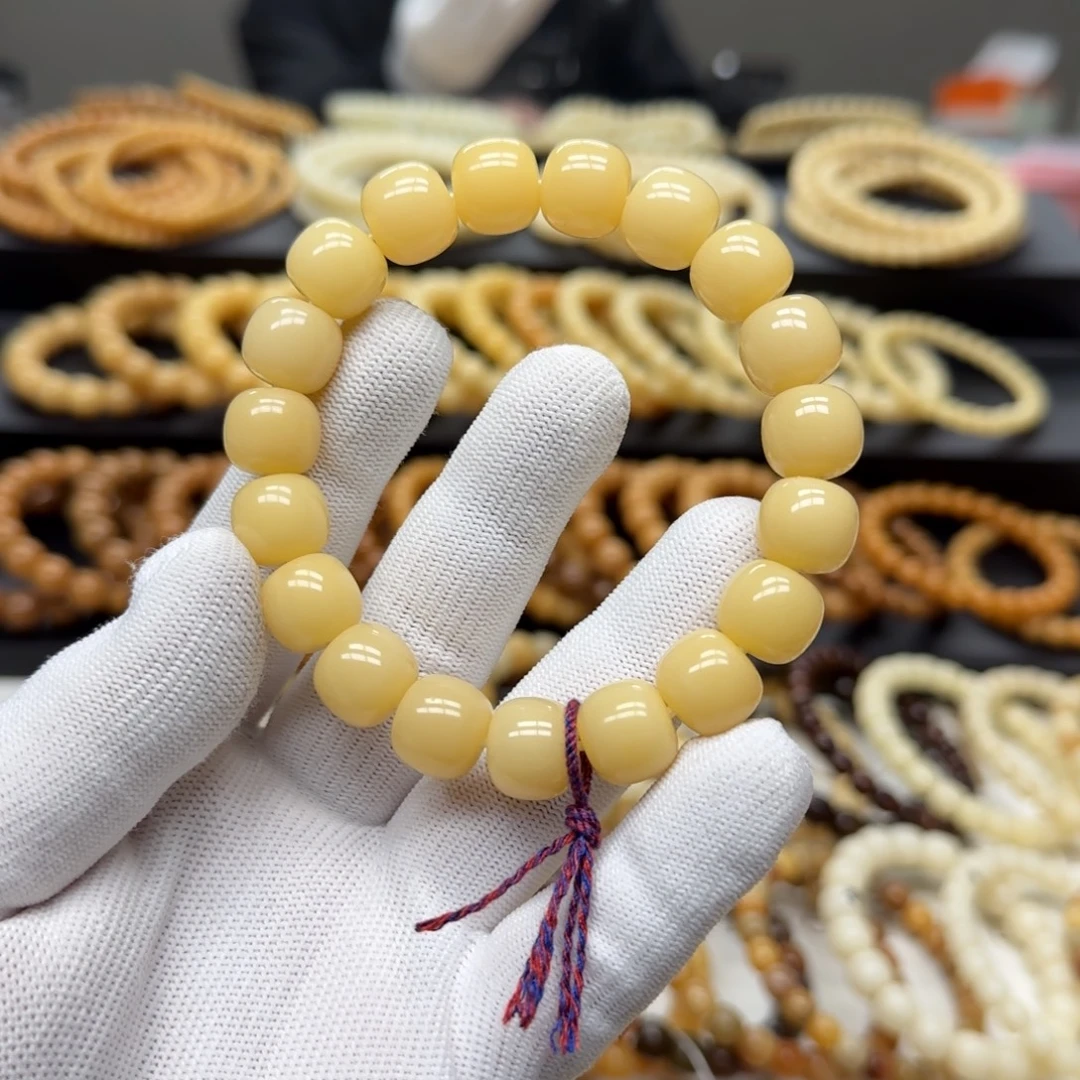 菩提根/象牙果手串12×13 10年 微瑕